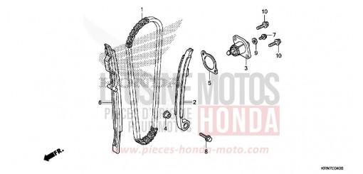 CAM CHAIN/TENSIONER CRF250RH de 2017